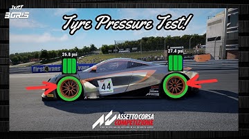 Optimum Tyre Pressure