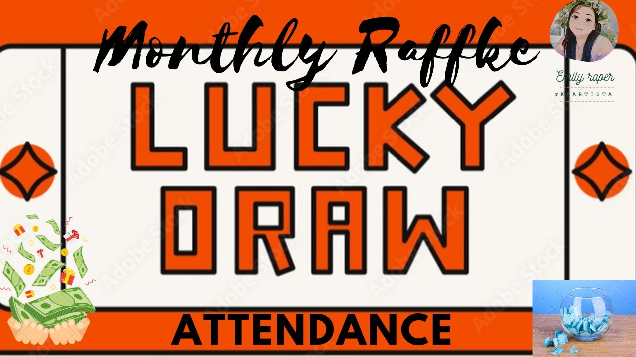 MAY ATTENDANCE RAFFLE - YouTube