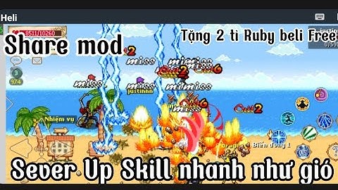 Htth Lậu Mới _ Share Mod Sever Dragon Sever vừa Update Up Skill Nhanh như gió
