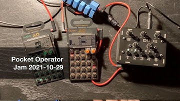 Pocket Operator Synth Jam [2021-10-29]