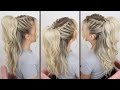 Awesome half up hairstyle 