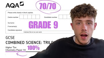 GCSE Chemistry AQA Paper 1 Higher Combined Science in 30 Minutes! | How to get a Grade 9.