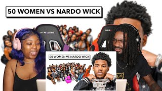 50 WOMEN VS 1 RAPPER: NARDO WICK | REACTION