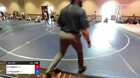 126 Lbs Rr Rnd 4 - Vincenzo Federici, Bison Traini...