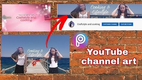 HOW TO MAKE YOUTUBE CHANNEL Banner on Picsart (Android)