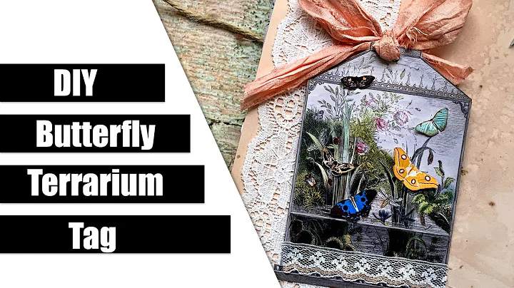 DIY Butterfly Terrarium Tag by Gina Testa!