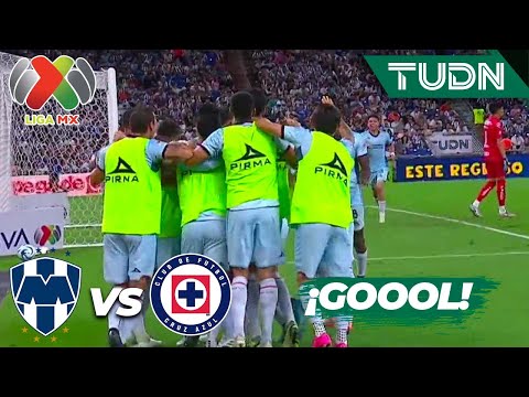 ¡GOL DE MOISÉS! Vieira DEFINE perfecto | Rayados 1-2 Cruz Azul | AP2023-J6 | Liga Mx | TUDN