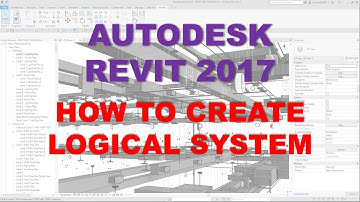 REVIT MEP 2017: HOW TO CREATE LOGICAL SYSTEM