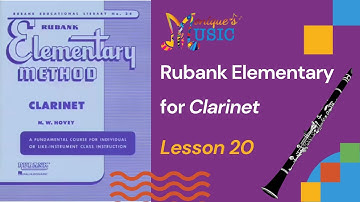 Rubank Elementary - Clarinet - Lesson 20