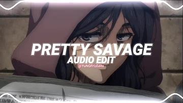 pretty savage - blackpink [edit audio]