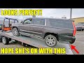 I Bought My Wife A New Escalade With "Structural Damage" For 40% OFF! Cadillac Couldn't Sell It!