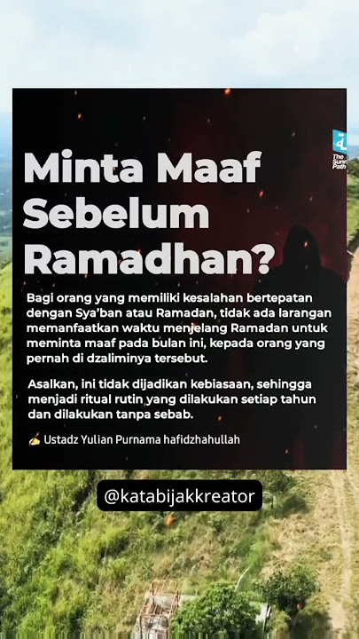 minta maaf sebelum ramadhan #ramadhan #shorts #short #dakwahislam