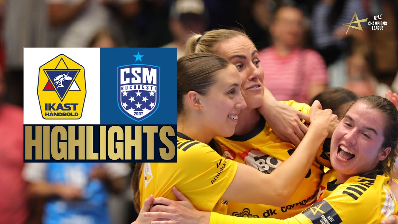 Ikast Håndbold 🆚 CSM Bucuresti | Round 1 | EHF Champions League Women 2025/26
