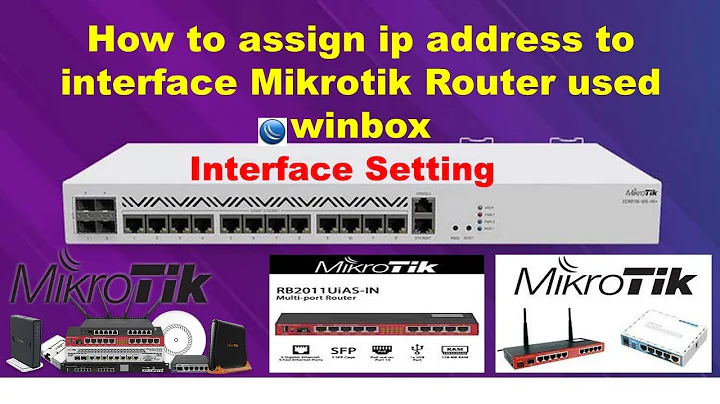 How to assign ip address to interface #Mikrotik Router used  winbox
