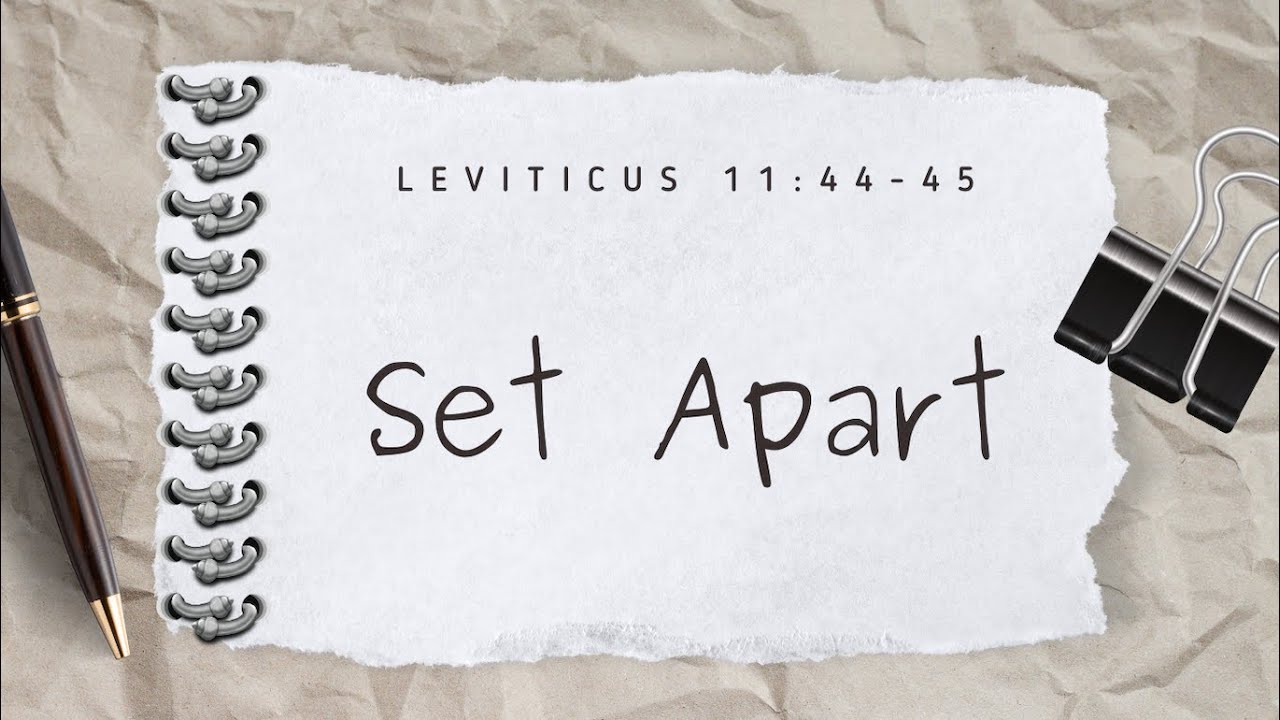 Be Holy Leviticus Set Apart Living As God s People Pastor Dan be-holy-leviticus-set-apart-living-as-god-s-people-pastor-dan