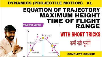Dynamics bsc 3rd year | Projectiles | projectile motion | dynamics bsc 6th sem
