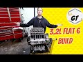 Satisfying porsche 911 engine assembly commences  part 6
