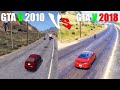 2010 GTA V vs GTA 5 2018 (GTA 5 Beta vs GTA V Final Version)