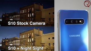 Samsung Galaxy S10 with the Google Camera App and Night Sight - What a difference! screenshot 2