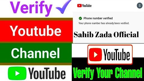 How To Verify Your Youtube Account in Pashto |||اخپل یوٹیوب اکاؤنٹ بہ سنگا verify کوے|||