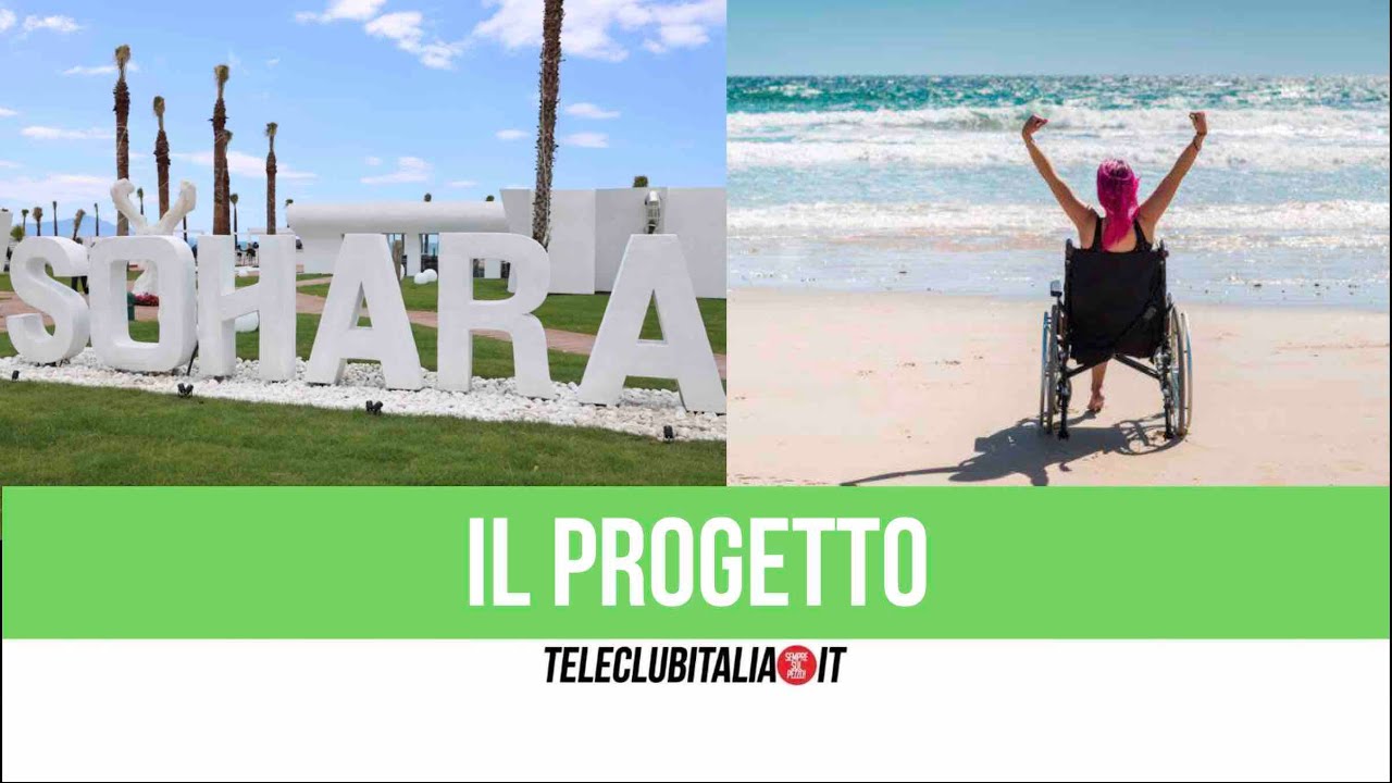 Giugliano, Licola mare. Lido Sohara, al via il progetto per i diversamente abili