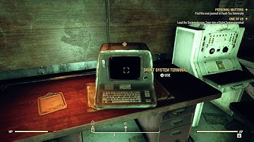 Fallout 76 Holotape Bug XB1 (Sugar Grove SigInt)