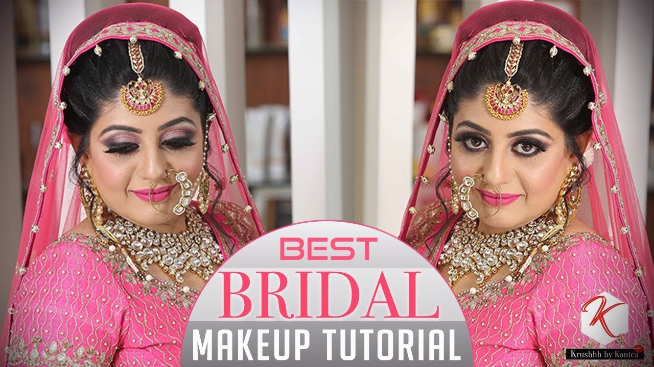 Best Bridal Makeup Tutorial Step By Step Indian Bridal Makeup