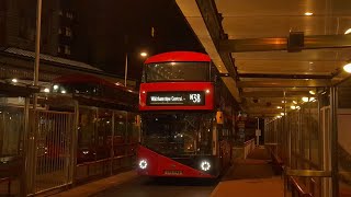 [FULL ROUTE VISUAL] London Bus Route N38: Walthamstow Bus Station - Victoria | Arriva London