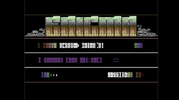 C64 Crack Intro: 1992 Enigma Intro 2