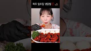 차갑게 먹는 닭발🧊🐔🦶 파주 일호집 냉닭발 먹방 Cold Spicy Chicken Feet [eating show] mukbang korean food