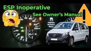 ⚠️ MERCEDES-BENZ VITO W447 ⚠️ ESP Inoperative See Owner's Manual ⚠️ C220500 ⚠️ Steering angle sensor ⚠️ MERCEDES-BENZ VITO W447 ⚠️ ESP Inoperative See Owner's Manual ⚠️ C220500 ⚠️ Steering angle sensor