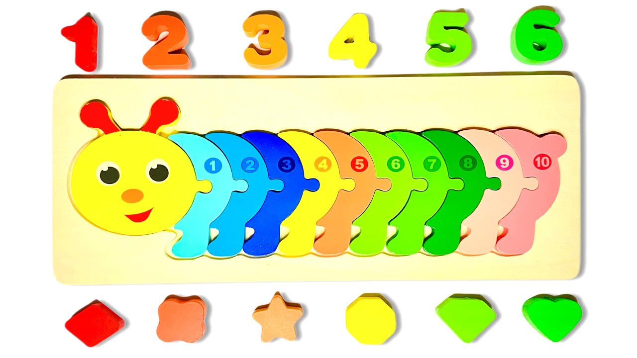 Best Learn Numbers & Counting 1 - 10, Colors - Preschool Toddler ...