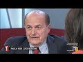 La sinistra di Pier Luigi Bersani: "Il mio partito del cuore è il PCI"