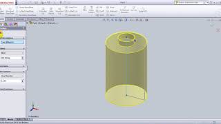 Revolve Surface in Solid-works