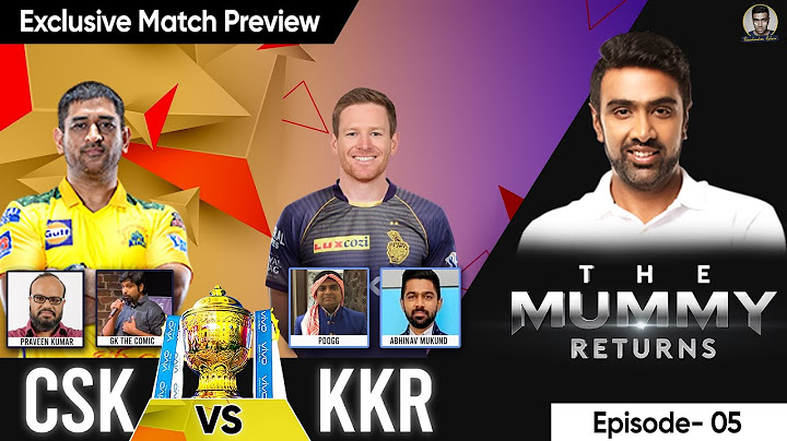 Indha Padayappanoda Moochu Ninnu Pochu: PDogg is Back | #CSKvsKKR | Ashwin | MummyReturns | #IPL2021