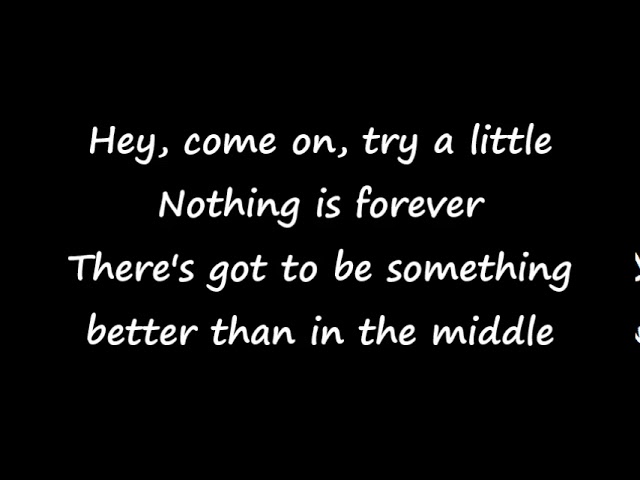 The Wallflowers - One Headlight - with CORRECT LYRICS.