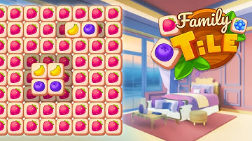 Family Tile: Match & Decorate Gameplay | Android Puzzle Game