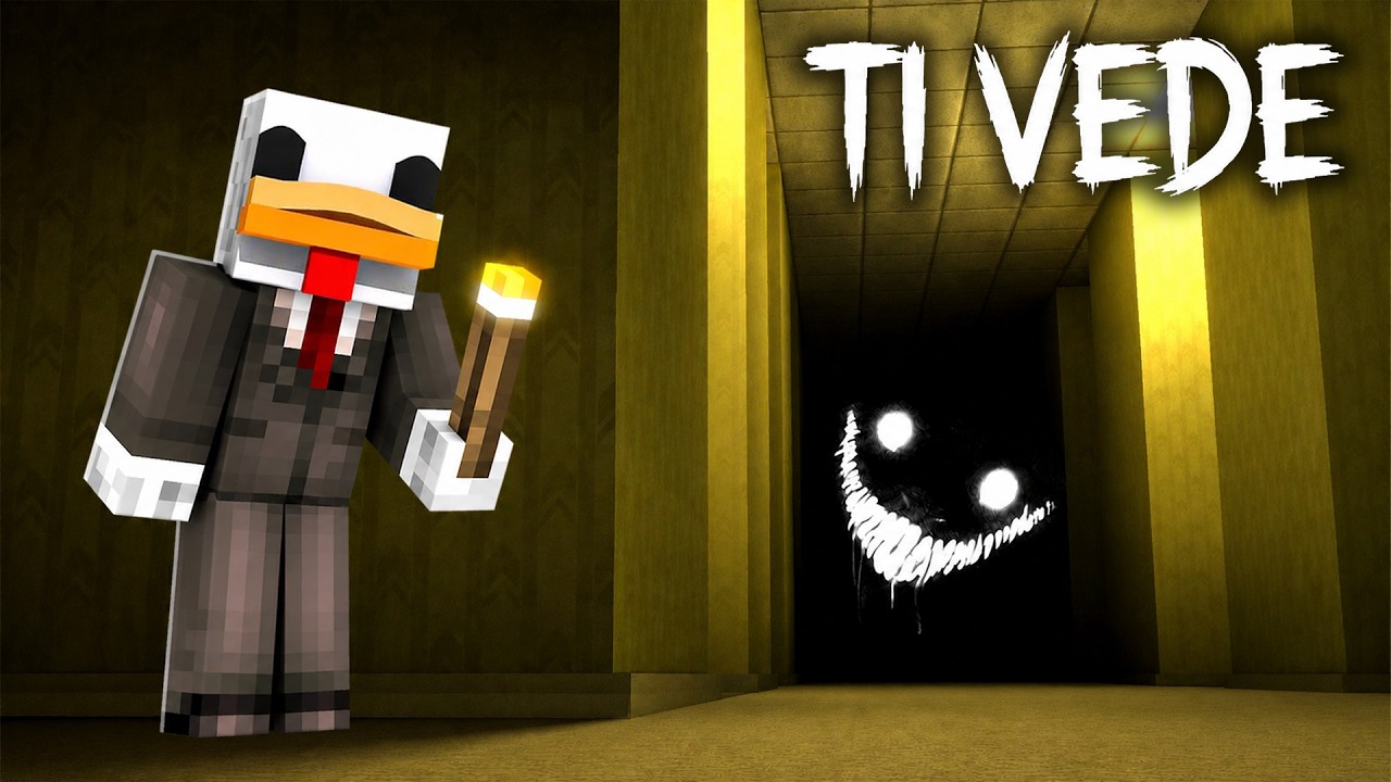 ENTRO PER LA PRIMA VOLTA NELLE BACKROOMS DI MINECRAFT