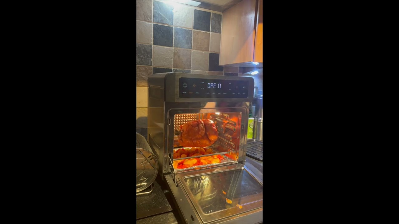 COSORI Air Fryer Oven,12L Large Capacity with 1800W Powerful Dual Heating,11-in-1 Rotisserie Air Fry