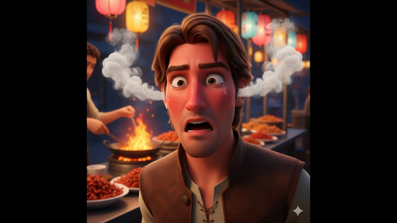 Rapunzel & Flynn in China