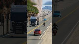 Realistic Highway Car Crashes #356