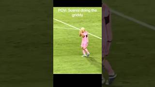 Luis Suarez Hits The Griddy