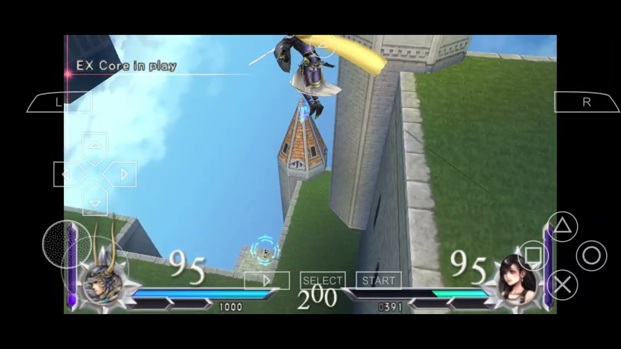 Dissidia psp Emulator - Warrior of Light