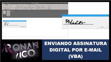VBA - APRENDA DESENHAR NO FORM UMA ASSINATURA DIGITAL E ENVIAR POR E-MAIL