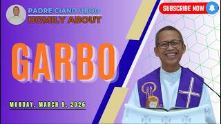 Fr Ciano Homily About Garbo  392026