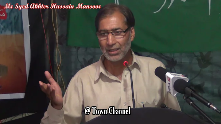 Syed Akhter Hussain Mansoor // Venue Budgam 2021