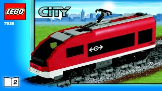 LEGO Passenger Train 7938 (INSTRUCTION BOOKLET)