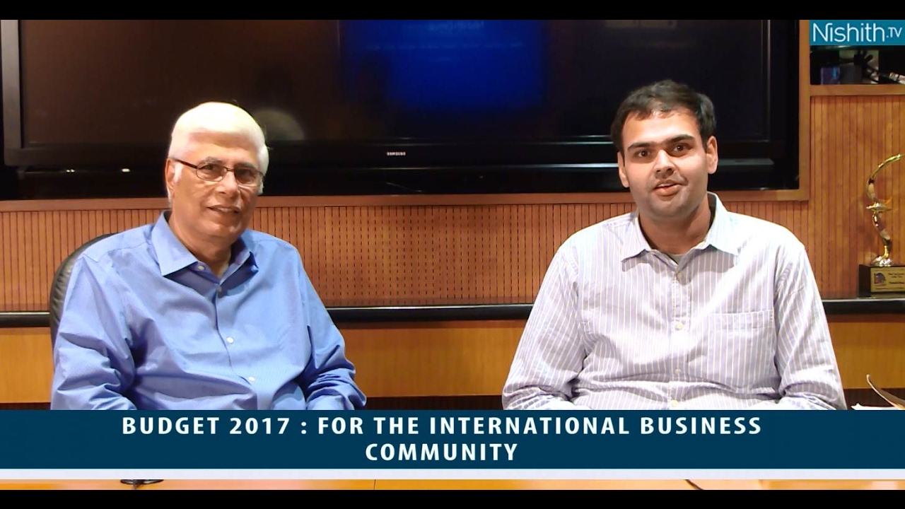 Budget 2017:  For The International Business Community