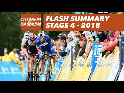 Video: Criterium du Dauphine 2018: Alaphilippe gana la etapa 4; Team Sky retiene el liderato general