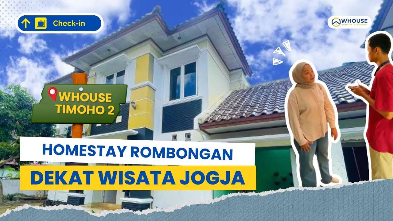 Penginapan Homestay Jogja Murah Dekat Malioboro Untuk Rombongan || WHouse Timoho 2 Penginapan Homestay Jogja Murah Dekat Malioboro Untuk Rombongan || WHouse Timoho 2